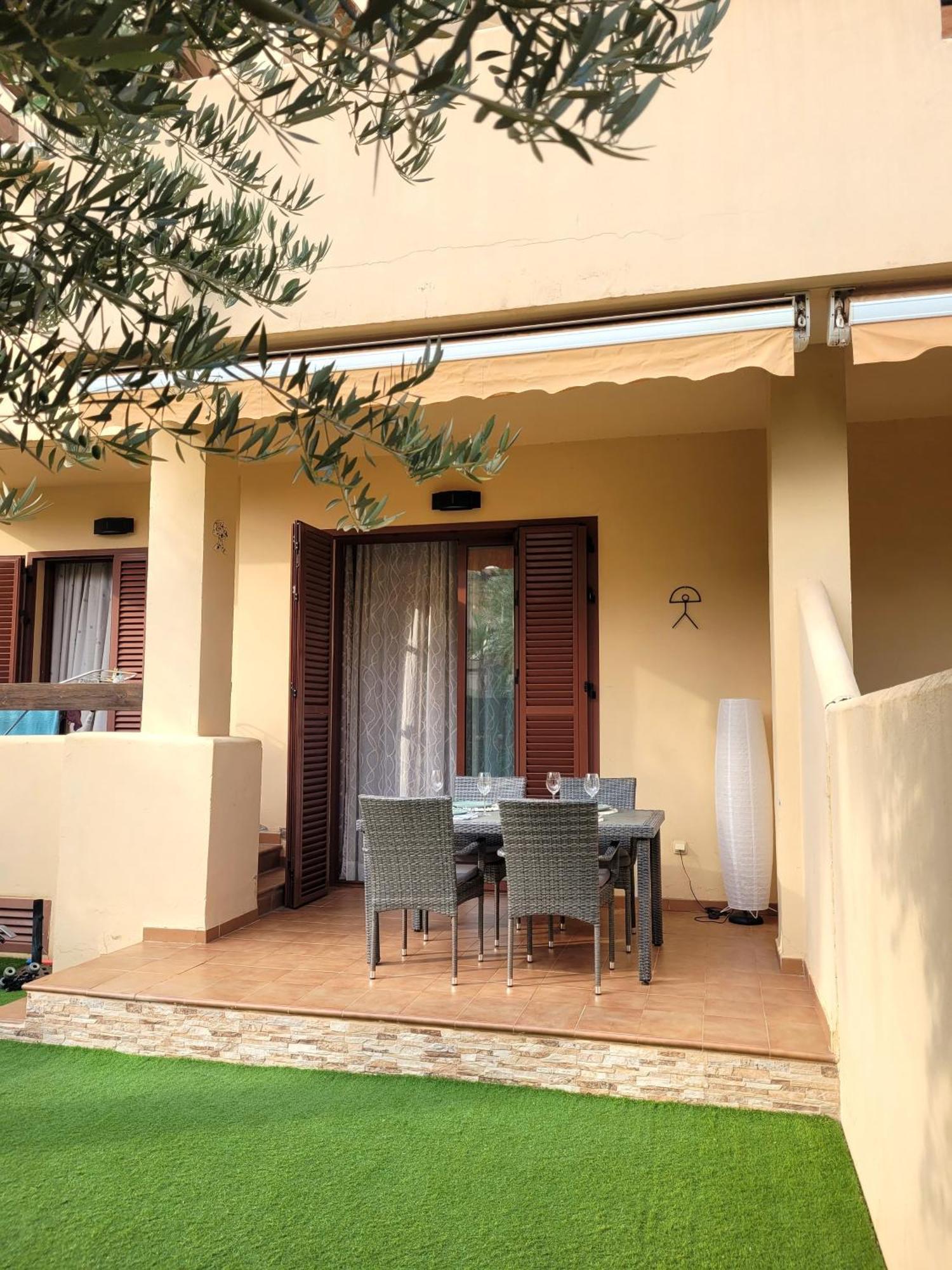 Los Amarguillos Bajo Con Una Terraza Espectacular Al Lado De La Playa Y Con Acceso Directo A La Piscina! מראה חיצוני תמונה